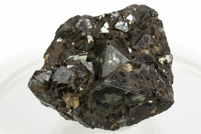 Lustrous Octahedral Magnetite Crystal Cluster - Utah #320516